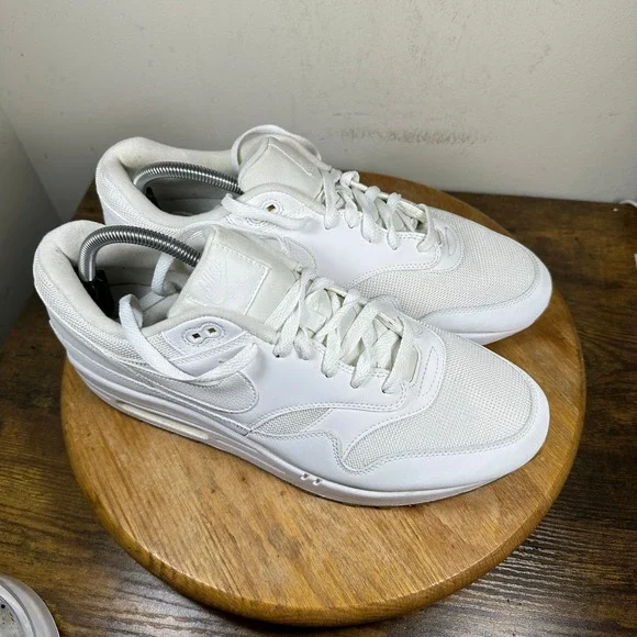 Nike Air Max 1 White Gum Mens Size 12 Sneakers AH8145-109 White Gum Light Brown - Picture 1 of 8
